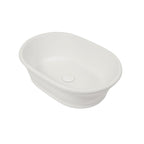 Turner Hastings Cambridge 54 x 39 TitanCast Above Counter Basin - Satin White - CA540BA