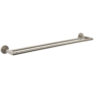 Villeroy & Boch Architectura 600mm Double Towel Rail | Brushed Nickel