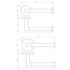 Villeroy & Boch Architectura Right Hand Toilet Roll Holder | Specifications 