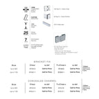Verotti Bathscreen Fixed & Swing Panel Spec
