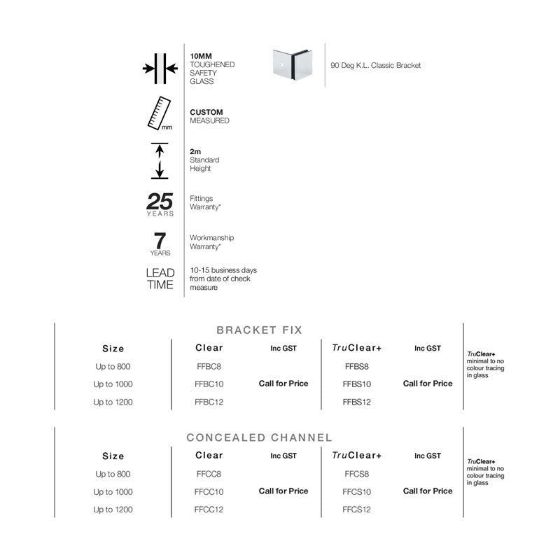 Verotti Fixed Panel Spec
