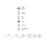 Verotti Sliding U-Shape Set-In Spec