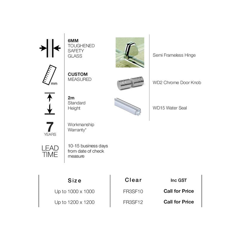Verotti Square Corner Set-In Spec