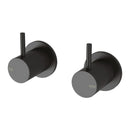 Phoenix - Vivid Slimline - VS067 MB - Wall Top Assemblies - Extended 15mm Spindles - Matte Black