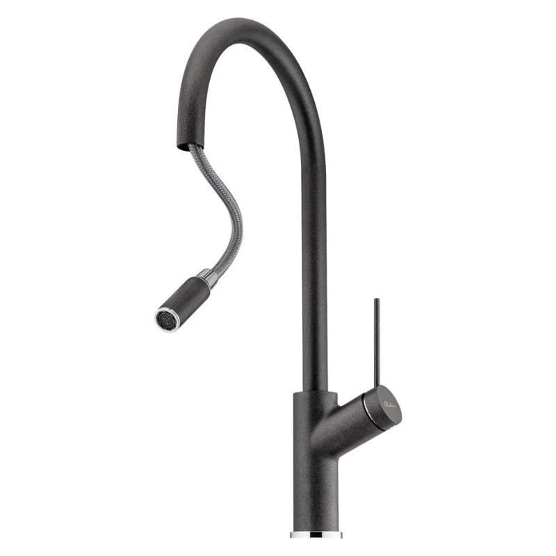 Oliveri Vilo Pull-Out Sink Mixer - Black - VT0398C-BLACK