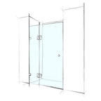 Purchase a clear or frosted glass shower screen from the new bathroom range by Wet Design. Inquire today at Cass Brothers Sydney.
