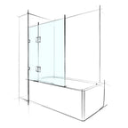 Verotti Bathscreen Fixed & Swing