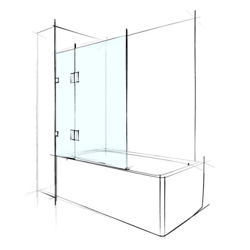 Verotti Bathscreen Fixed & Swing