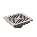 Reln Uni-Pit Vortex 200 complete with Flush Plain Aluminium Grate