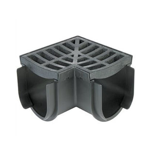 Reln Storm Drain 90 Degree Corner - Black