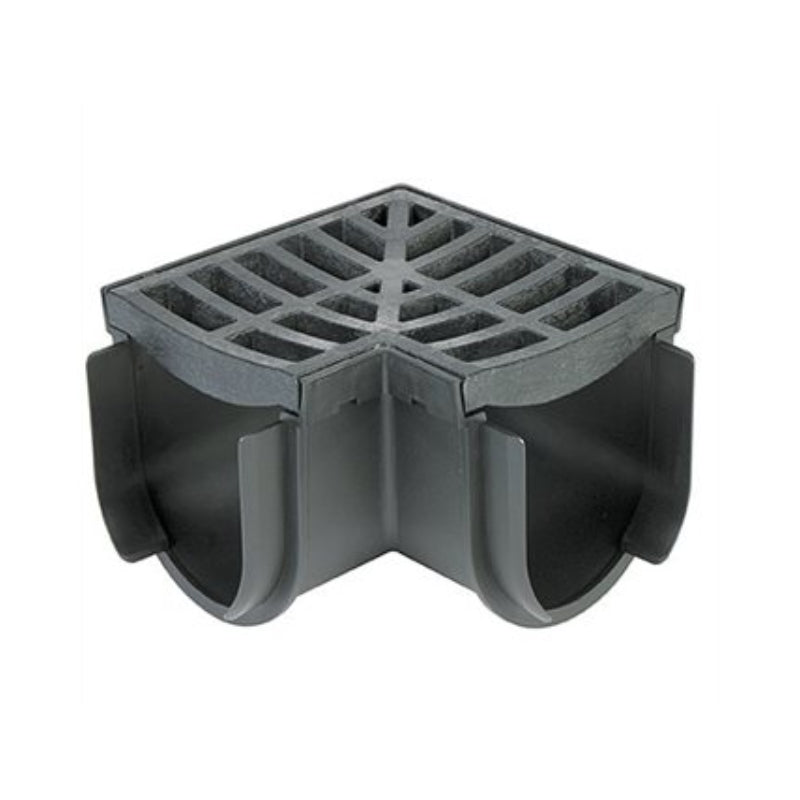 Reln Storm Drain 90 Degree Corner - Black