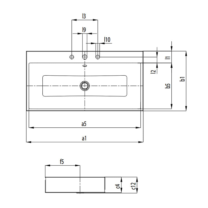 Kaldewei Puro Countertop Wash Basin 600 x 460mm Specification