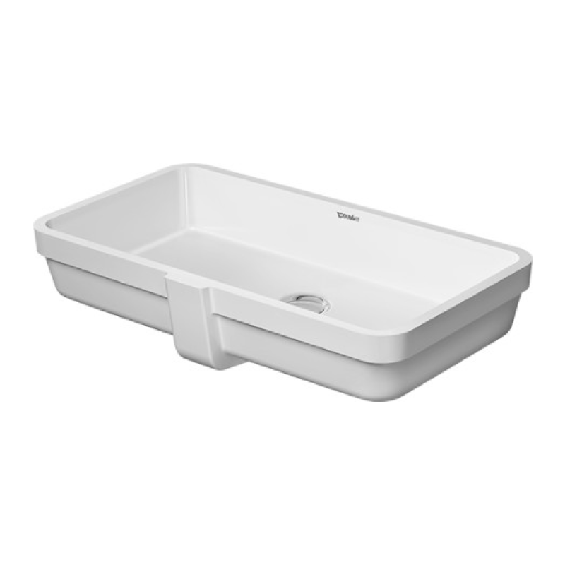 Duravit Vero Air Vanity Under Counter Basin 600 with Overflow - Gloss White