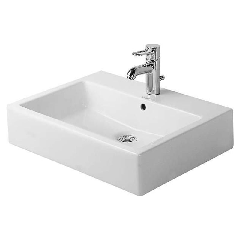 Duravit Washbasin 60cm Vero White With Tap Hole With Out Tap Hole, Grounded