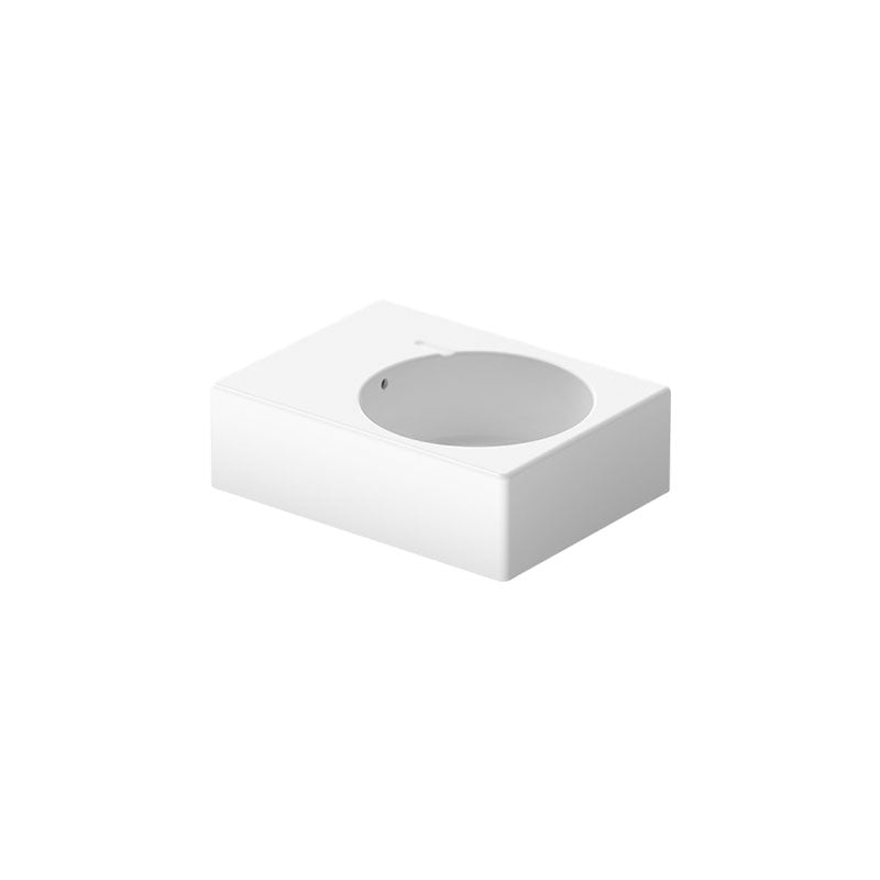 Duravit Scola Washbasin 615 x 460mm 1TH LH Bowl - Alpine White