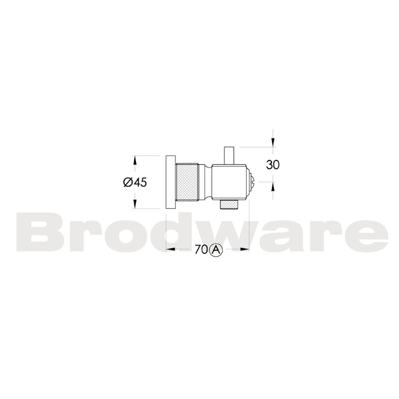 Brodware Industrica Robe Hook Specification