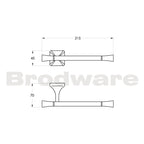 Brodware Michelangelo Toilet Roll Holder Specification