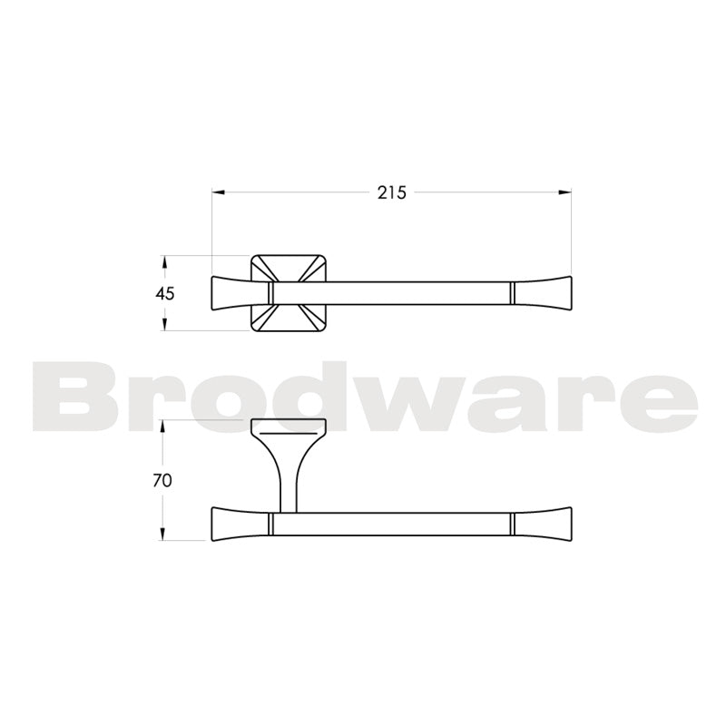 Brodware Michelangelo Toilet Roll Holder Specification