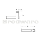 Brodware Yokato Toilet Roll Holder Specification
