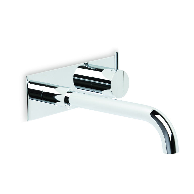 The Minim 2 Piece Wall Set with Chrome Plate 