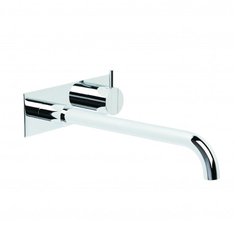 Brodware Minim 2 Piece Wall Set with 200mm Spout on Chrome Plate