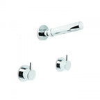 The Brodware Minim Shower Set - Chrome