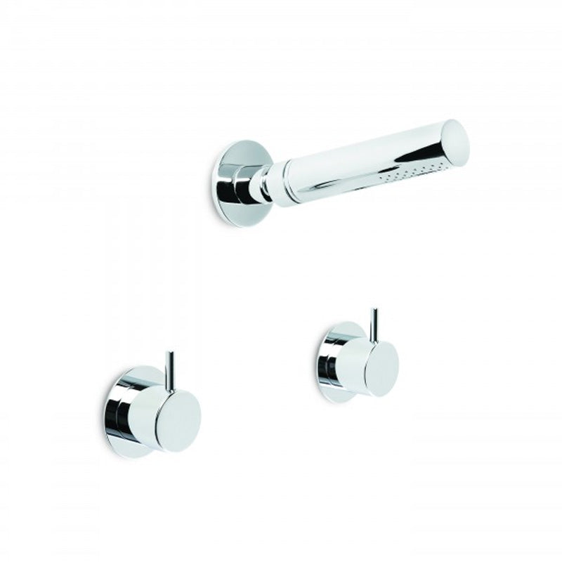 The Brodware Minim Shower Set - Chrome