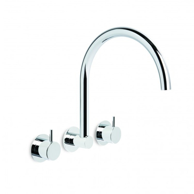 The Brodware Minim Swivel Spout Wall set