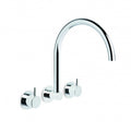 The Brodware Minim Swivel Spout Wall set