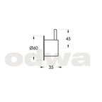 Brodware Minim Pin Dial Wall Divertor Spec
