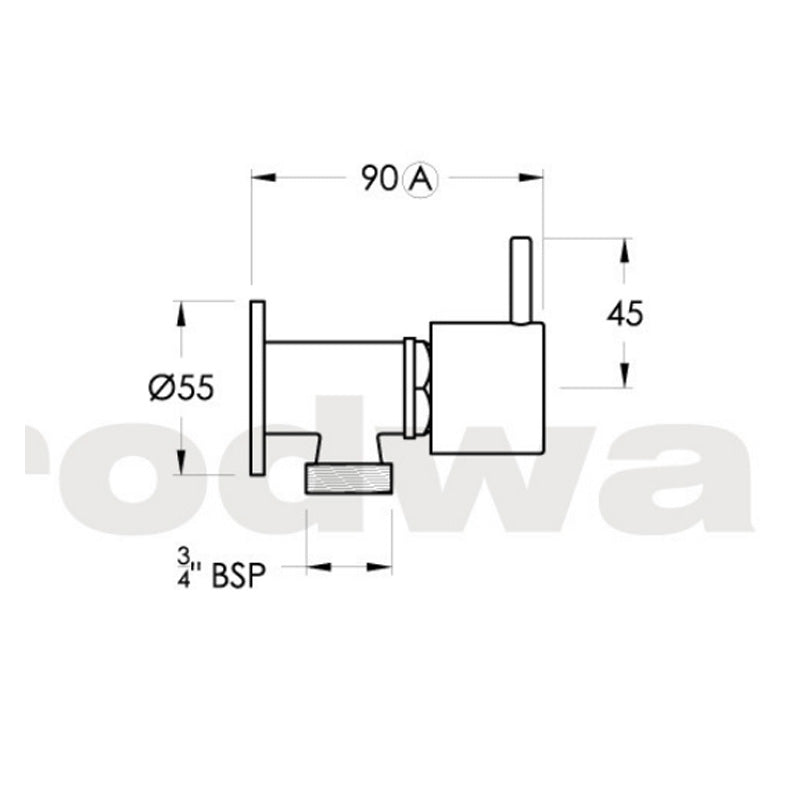 Brodware Minim Cistern Tap