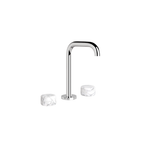 Brodware Halo Marble Basin Set with Square Swivel Spout
