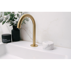 Brodware Halo Marble Basin Set with Swivel Spout & Progressive Mixer