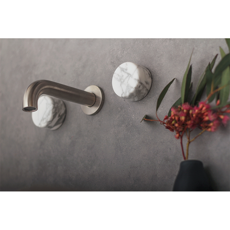 Brodware Halo Marble Wall Set with 150mm Spout