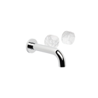 Brodware Halo Marble Wall Set with 150mm Spout on One Side