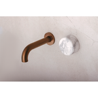 Brodware Halo Marble Wall Set with 150mm Spout & Progressive Mixer