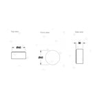 Brodware Halo Wall Mount Progressive Mixer - Specification