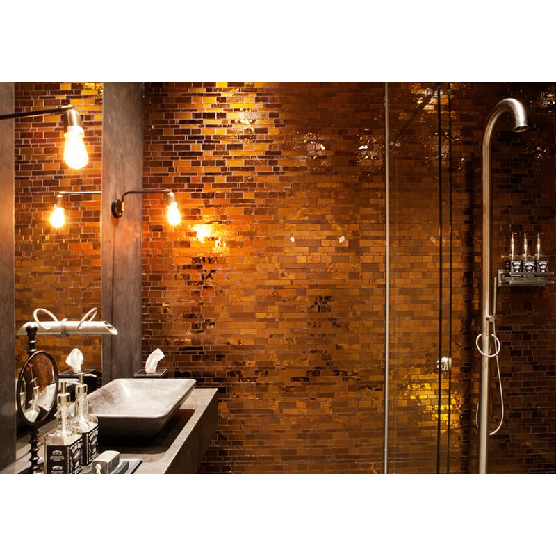 JEE-O Original Freestanding Shower with Handpiece - Brushed Stainless Steel