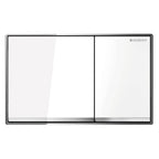 Geberit Sigma 60 Flush Button - White, Chrome Trim
