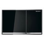 Geberit Sigma 60 Flush Button - Black, Chrome Trim
