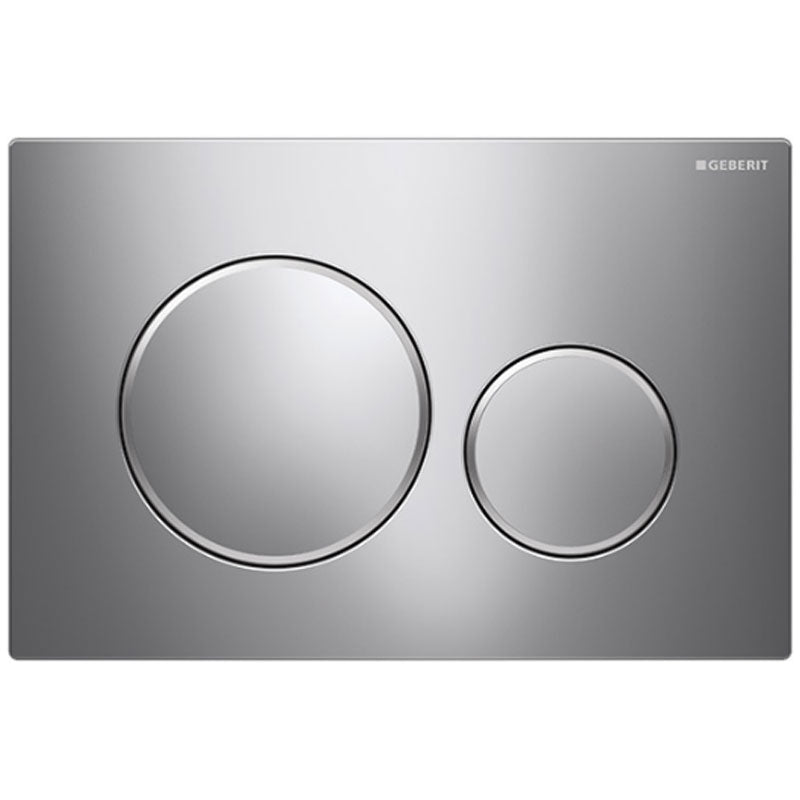 Geberit Sigma 20 Flush Plate - Stainless Steel 115.882.SN.1