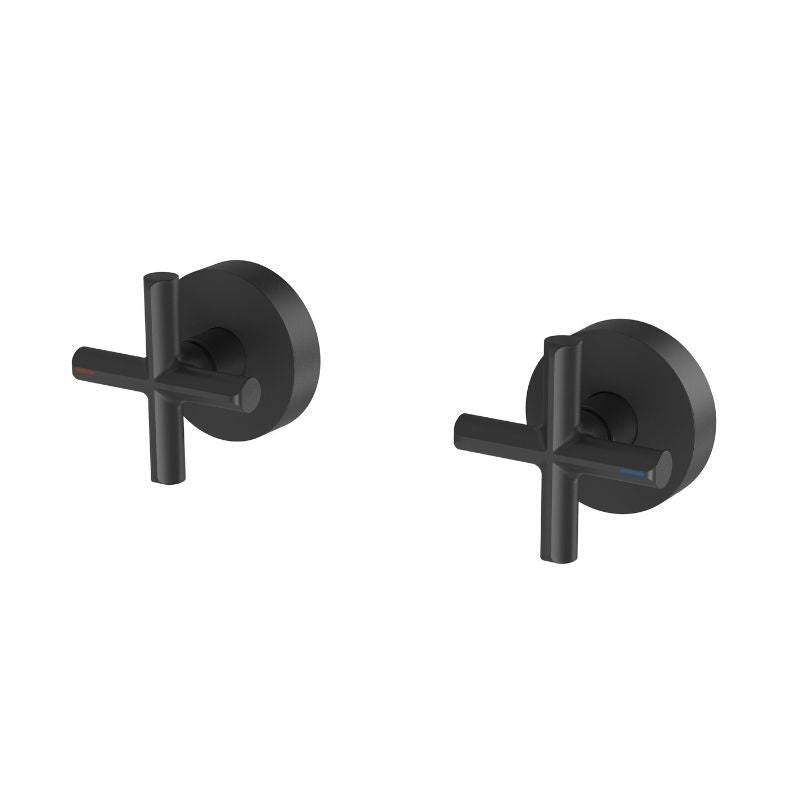 Phoenix Vivid Slimline Plus Wall Top Assemblies matte black