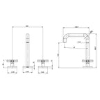 Phoenix Vivid Slimline Plus Basin Set specs