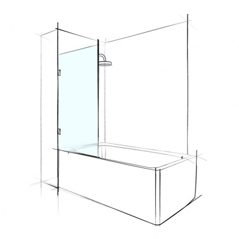 Wet Design Bathscreen Swing Panel