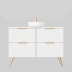Timberline Sutherland House Retro Freestanding Vanity 1200mm - SHCV1200CSSAL__4