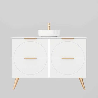 Timberline Sutherland House Retro Freestanding Vanity 1200mm - SHCV1200CSSAL__4