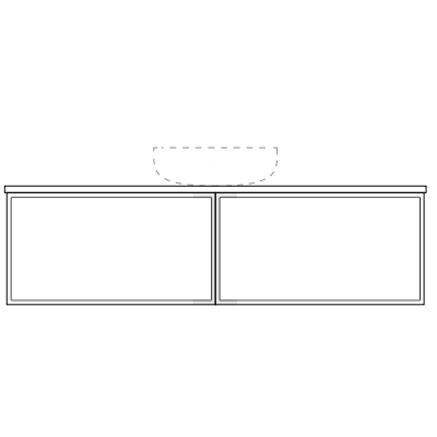 Marquis Chifley Wall Hung Vanity with Symphony Top & Basin - 1200mm