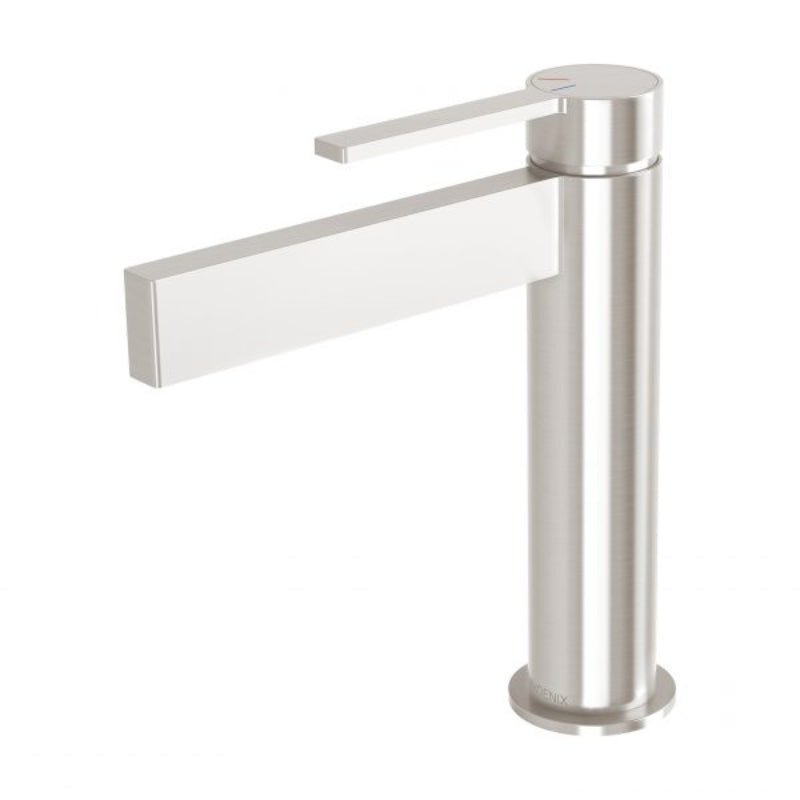 Phoenix Lexi MKII Basin Mixer - Brushed Nickel