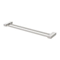Phoenix Lexi MKII Double Towel Rail 600mm - Brushed Nickel - 123-8110-40