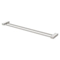 Phoenix Lexi MKII Double Towel Rail 800mm - Brushed Nickel